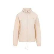 [Burberry] Burberry-Teacup Beige Full Zip Jacket-Donna 4 UK