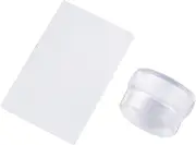 BELLIFFY Silicone Seal Stamp 1 Set Nail Art Tools Kit Manicure Supplies for Women