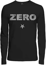 [The Smashing Pumpkins] Unisex Adult Zero Distressed Long-Sleeved T-Shirt