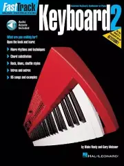 FastTrack Keyboard Method Book 2 Music Instruction Book and Audio NEW 000697293