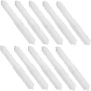 Ciieeo 10pcs Telescopic Toilet Paper Roll Holder Bathroom Tissue Holder Plastic Metal Paper Stand for Easy Roll Change Sleek Design for Storage