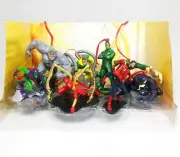 Disney Spider Man Deluxe 8pc Christmas Ornaments Figure Set Goblin Venom Doc Ock