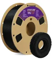 OVERTURE TPU Filament 1.75mm Flexible TPU Roll 95A Soft 3D Printer Filament 1...