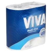 Kleenex Viva 44301 Kitchen Paper Towel - White Carton (12 Rolls)