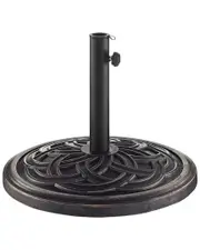 Hewson Circle Weave Round Umbrella Base