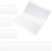 minkissy 1 Set Transparent Jewelry Storage Album of Position Earring Necklace Bags Pouches for Organizing Jewelry Dustproof Practical Design for Easy Access