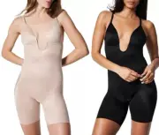 SPANX Suit Your Fancy Plunge Low-Back Mid-Thigh Bodysuit 10157R