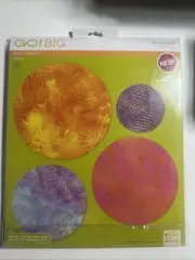 accuquilt GO! Big Circle-4", 6", 7", 8" Die Fabric Cutting BRAND NEW
