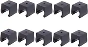 PAMINGONO 30 Pcs Wall Mounted Fishing Rod Display Rack Storage Shelf for Snooker Club Corrosion Resistant Bracket with Screws for Easy Installation