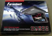 NEW Farenheit MD-1560CMM 15.6" Overhead TFT-LCD Monitor w/ Built-In DVD