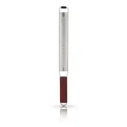 Viski Citrus Grater, Acacia Wood Handle, Lemon Zester Bar Tool, Stainless Ste...