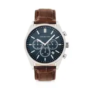 Laidlaw + Leeds Casual Chronograph Watch in Silver