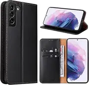 [GoshukunTech] Case for Galaxy S22 Plus,for Samsung Galaxy S22 Plus 5G Wallet Cover,6.6 inch,Magnetic Wallet Case Leather Flip Folio Cover with Card Slots-Black