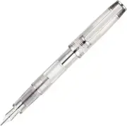 Pilot Prera Iro-Ai Calligraphy-Nib Transparent Black Body Fountain Pen (FPR