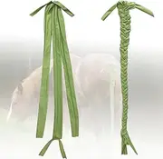 3 Tube Tail Bags for Horses,Lightweight Horses Braid-in Tail Bag,Stretchy and Lightweight,Suitable for Pasture Family Farms