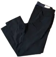 @ Perry Ellis Portfolio Mens Travel Luxe Pants Size 34X32 Black NWTs Slim Fit