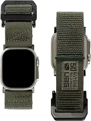 [URBAN ARMOR GEAR] Active Strap for Apple Watch 42mm / 44mm / 45mm [Watch SE, Series 8/7/6/5/4/3/2/1, Nylon Replacement]