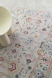 Loopsie Milolii Multi-Colour Washable Rug