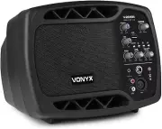VONYX V205B Active Powered 5" PA Speaker System | Personal Live Stage Event M...