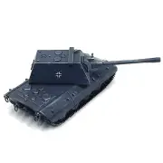 1/72 Scale German E-100 Krupp Turret Super Heavy Tank Model Alloy Model Military