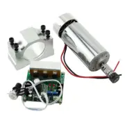 CNC 0.4KW 400W Spindle Motor ER11 + Mach3 PWM Speed Controller + Mount 3.175mm