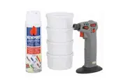 Avanti Creme Brulee Set | Chef Torch , Butane Gas + 4 Ramekins