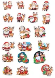 Father Christmas Fussy Cuts Junk Journal Ephemera Scrapbooks Christmas Cards