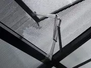 Automatic Greenhouse Vent Opener with Two Springs Solar Powered Auto Window...