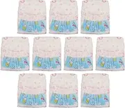Female Dog Diapers Disposable Breathable Strong Absorbent for Physiological 10pcs (L)