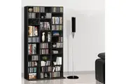 Artiss Bookshelf CD Storage Rack - BERT Black