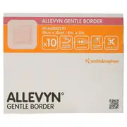 Allevyn Gentle Border 10 x 10cm 10 Pack