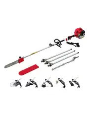 [Giantz] Petrol Pole Chainsaw Brush Cutter in Red