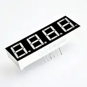 0.56 inch 7 Segment 1bit 2bit 3bit 4bit Digital Tube Red Common Cathode LED Digit Display (4 bit)