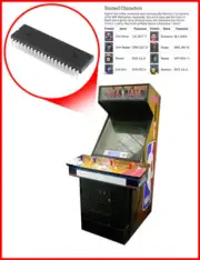 NBA JAM TOURNAMENT EDITION EPROM KIT: PLAY MORTAL KOMBAT PLAYERS 2 EPROMS