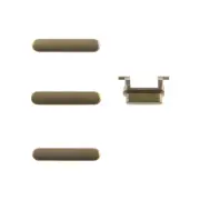 Hard Buttons (Power + Volume + Switch) for iPhone 7 Plus - Gold
