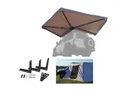 Kings 270 Tourer Freestanding Awning + Freestanding Awning Bracket (Triple) + Plus Tourer Freestanding Awning Universal Wall With Door