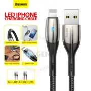 Baseus 2.4A USB To Apple Charging Cable Data Cord For iPhone 14 13 12 Pro XS XR