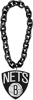 Aminco Brooklyn Nets NBA Fan Chain, Black