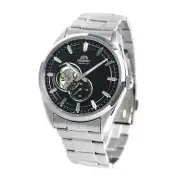 ORIENT Contemporary RN-AR0001B Semi Skeleton Mechanical Men's Watch New in Box