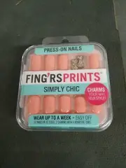 Fing'rs Prints 24 Pieces Press-On Nails Finger -31031 look polished