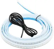 Car LED Hood Light Strip - Exterior LED Strip Light | Decorative Dynamic Scan Hood Light, Waterproof Flexible Vehicle Exterior Accessories, Engine Cover Decoration for Trucks