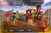 Mega Construx Pro Builder Train Heist Old West Set New In Box