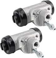 TRQ Rear Wheel Cylinder Set Driver & Passenger Side Compatible with 1988-1994 Nissan D21 1998-2004 Frontier 1995-1997 Pickup