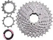 Baxnore 8 Speed Cycle Freewheel, Steel Cassette Rear Sprocket, Lightweight Hollow Variable Speed Freewheel for Replacement Part