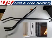 Fireplace Tongs/Tool Fireplace/ Firepit Accessories 1-Piece Steel #0669013