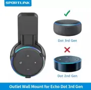 Colgador de Pared para Alexa Echo Dot, Enchufe para Ahorro de Espacio