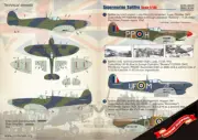 Print Scale 144-018 Decals for Supermarine Spitfire 1/144