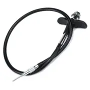 15.7"(40cm) Threaded Release Cable Vibration-Free Black Shutter Release Cable