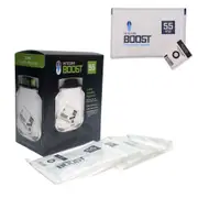 Integra BOOST 67g 55% RH Humidity Control Packs - Box Of 24 - 2-Way Moisture Regulator for Herbs, Cigars & Food Storage