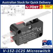 V-152-1C25 Micro Switch - 1/2HP AC / DC Long Lever Limit Microswitch SPDT NO NC